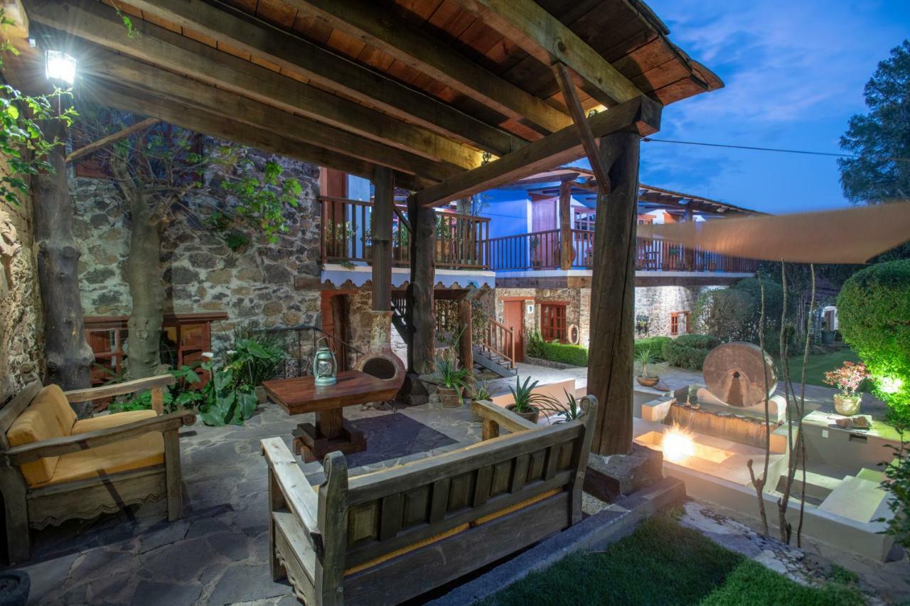 Hotel La Casa Azul Huasca & Restaurante La Terraza Huasca de Ocampo Exterior foto