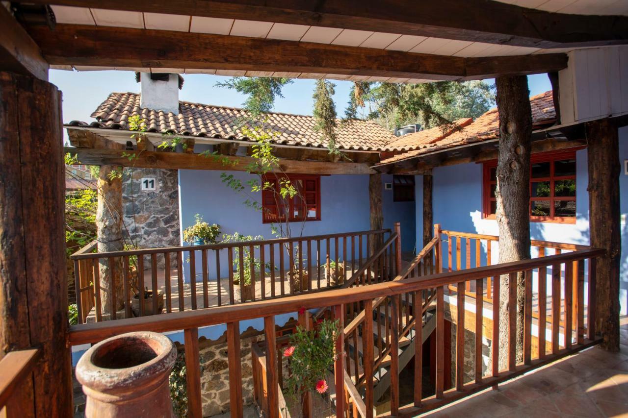 Hotel La Casa Azul Huasca & Restaurante La Terraza Huasca de Ocampo Exterior foto