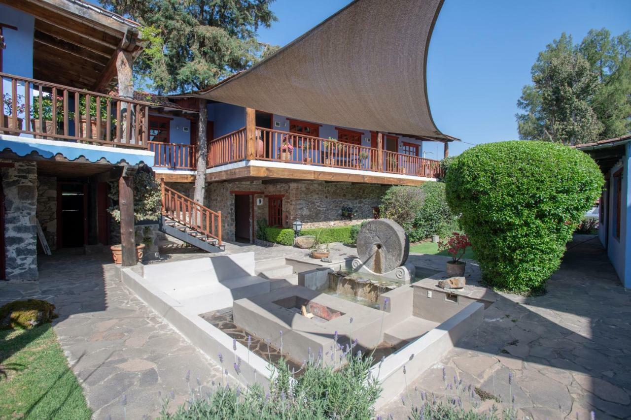 Hotel La Casa Azul Huasca & Restaurante La Terraza Huasca de Ocampo Exterior foto